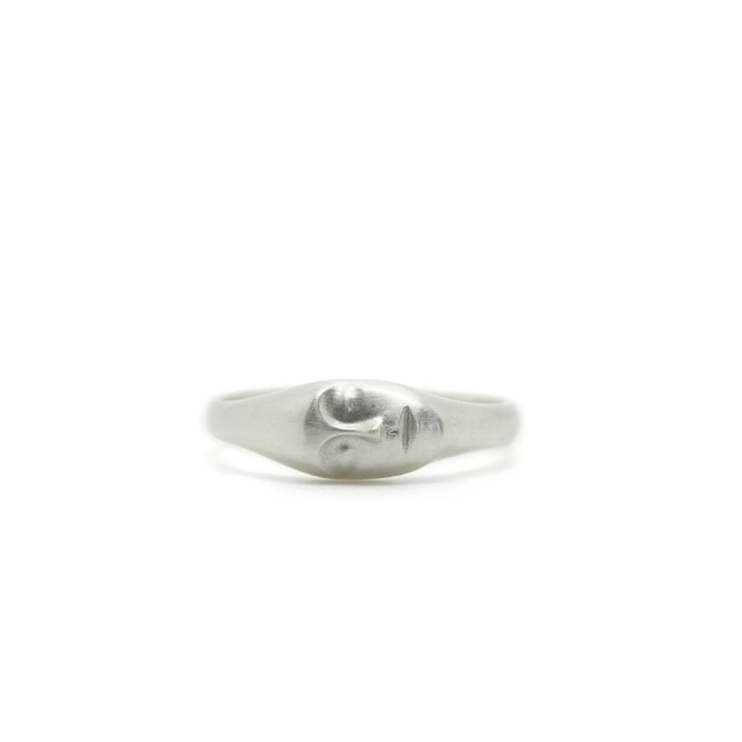 Medium Grey Lady Ring | Hannah Blount | Handmade Jewelry | One-Of-A ...