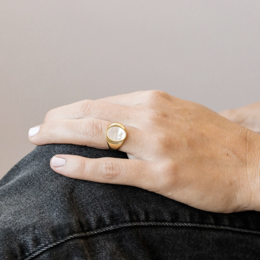 Alex monroe signet rings deals