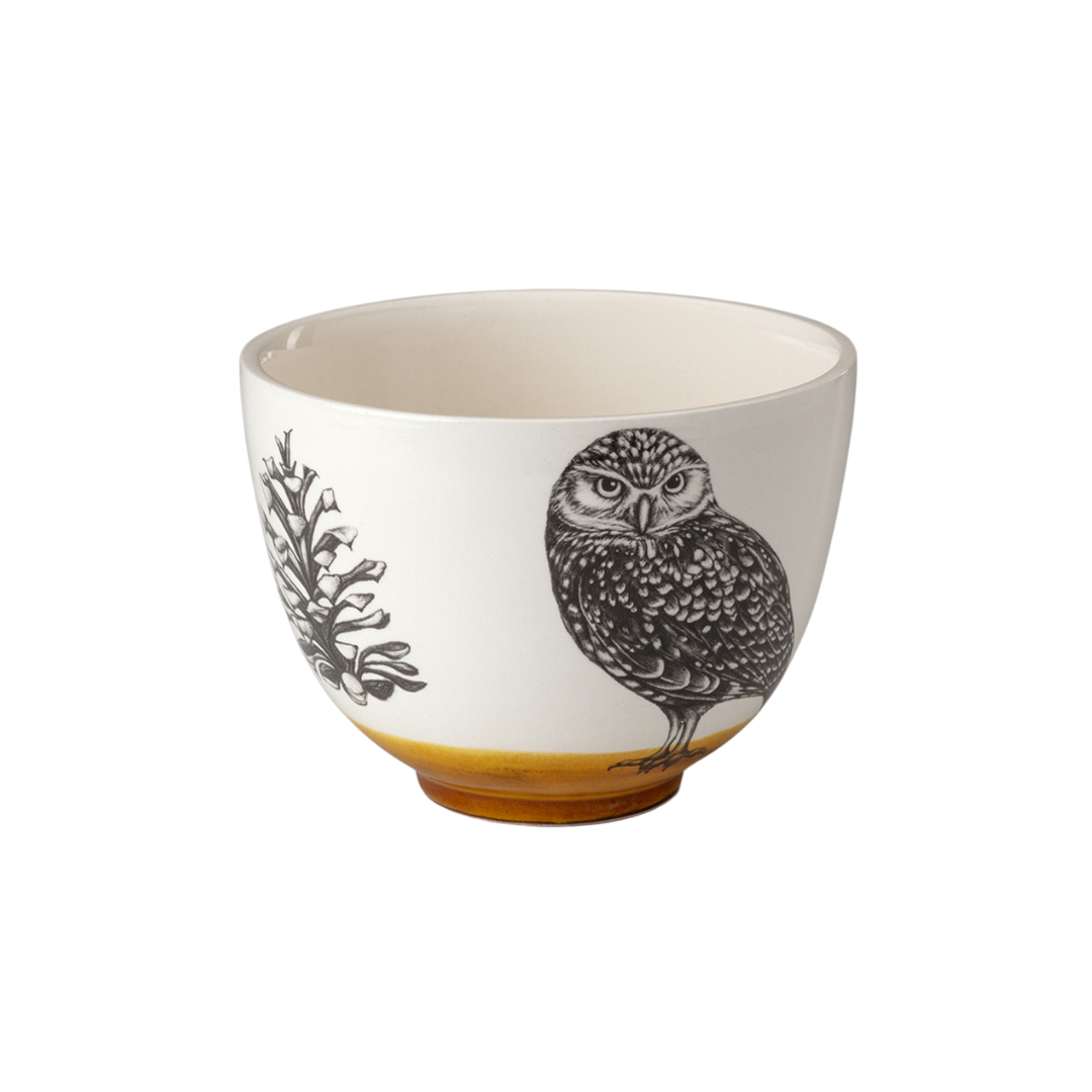 Burrowing Owl Small Bowl | Laura Zindel Ceramics | Homegoods
