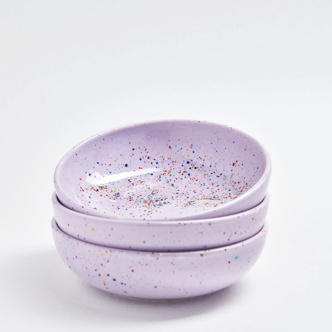 Lilac Party Pasta Bowl Egg Back Home Ceramics Homegoods