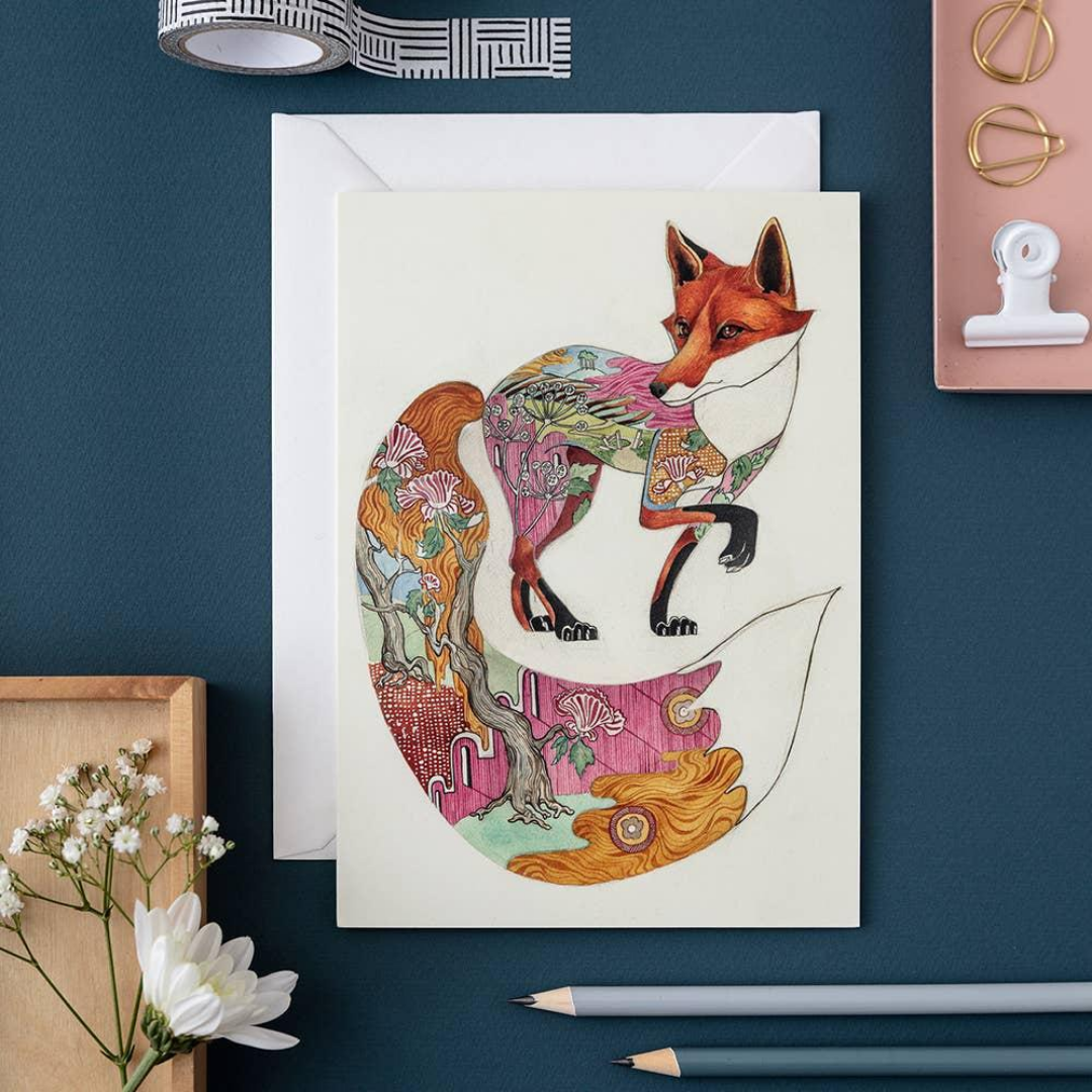 Red Fox Note Card – beryl
