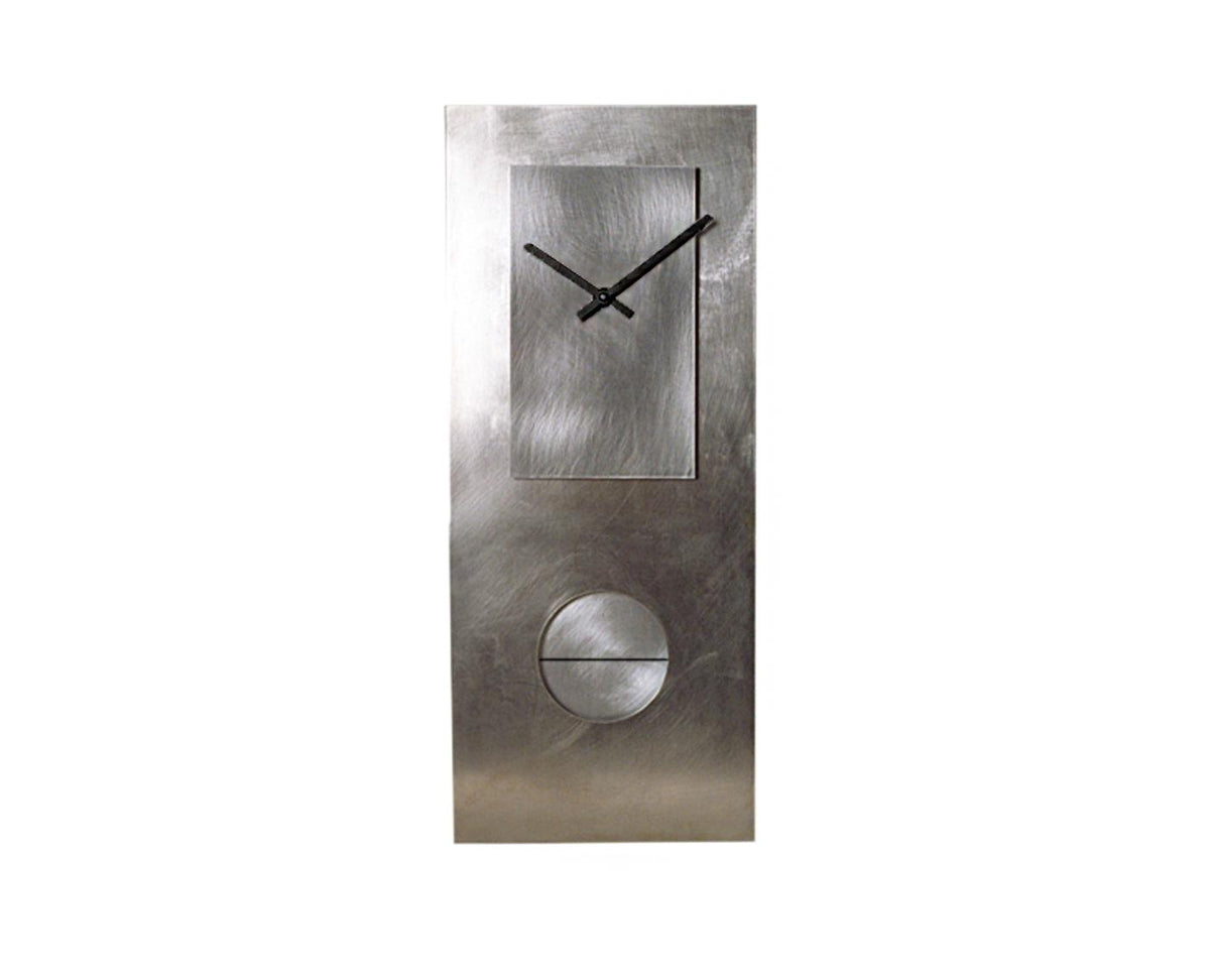 Steel Pendulum Wall Clock Leonie Lacouette Handmade Homegoods beryl